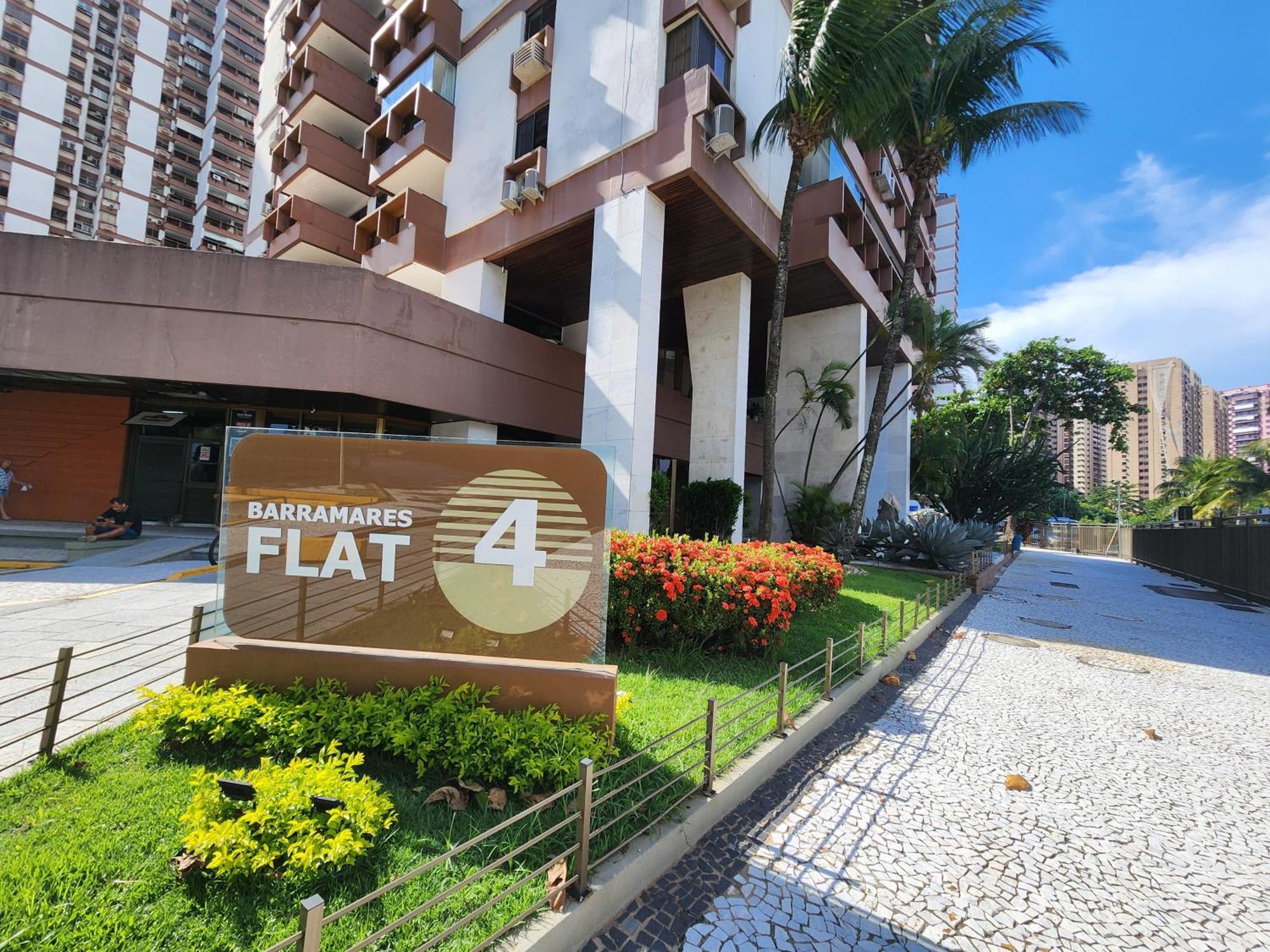 Apartamento Barramares Flat - Condominio Em Frente A Praia Da Barra Da Tijuca Rio de Janeiro Zewnętrze zdjęcie